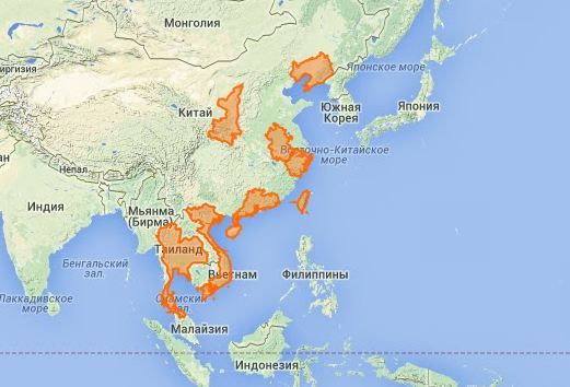 Филиппины индонезия малайзия. Япония Китай Вьетнам Корея Тайвань. Китай Тайвань Япония на карте. Карта Кореи Японии Тайваня и Вьетнама. Тайланд и Китай на карте.
